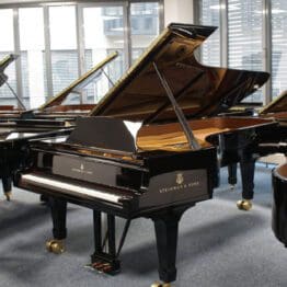 gebrauchter Steinway & Sons Flügel, Modell D-274, schwarz Hochglanz, Baujahr 1909