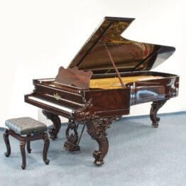 Steinway & Sons Konzertflügel Modell D aus edlem Palisanderholz, Baujahr 1866