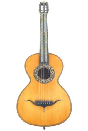 Leon Victor Mougenot ~1900 - Exquisite Meistergitarre - Edle Romantikgitarre - Video