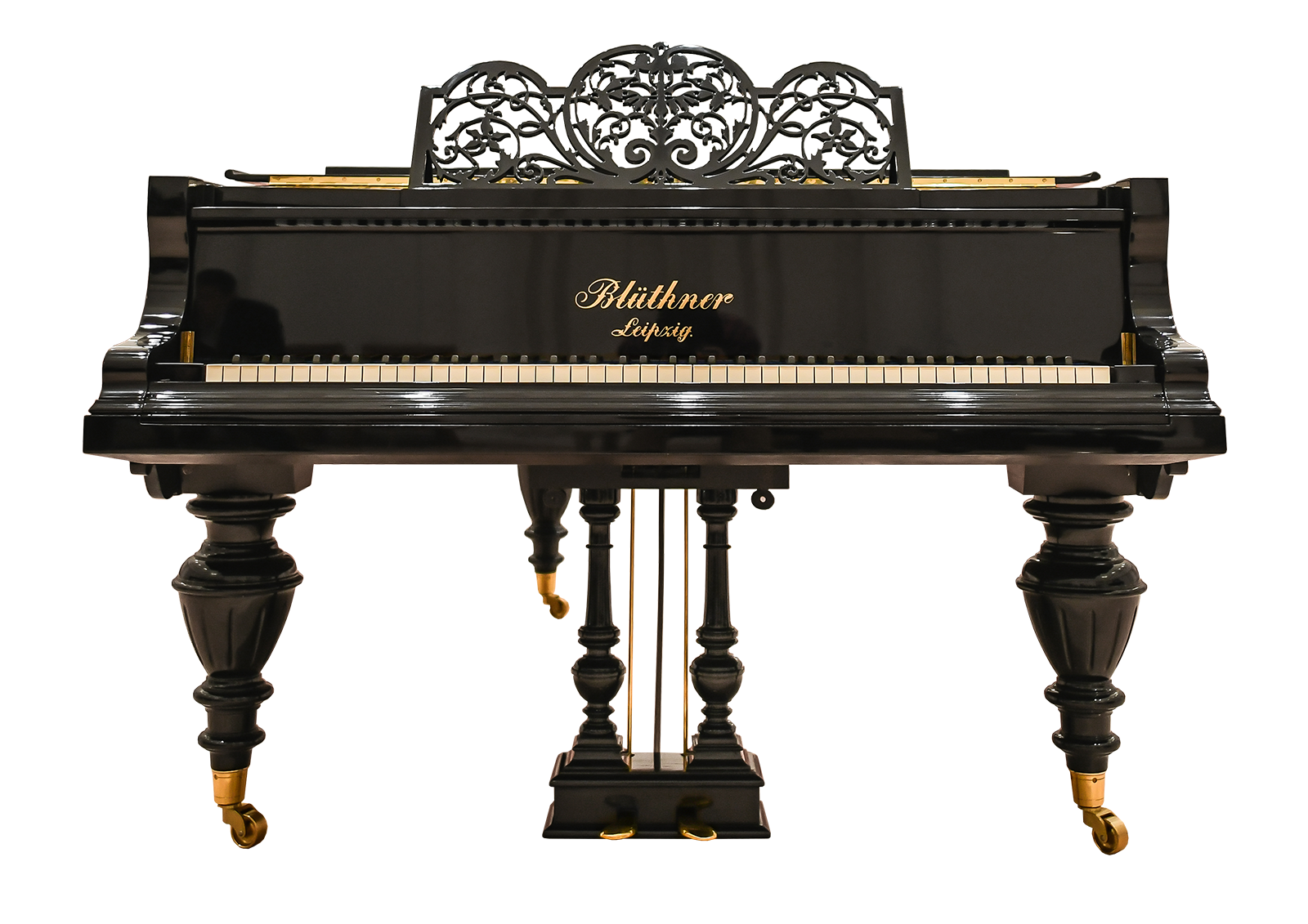 Blüthner Jubiläums-Salonflügel 234 cm, Baujahr 1902 – restauriert